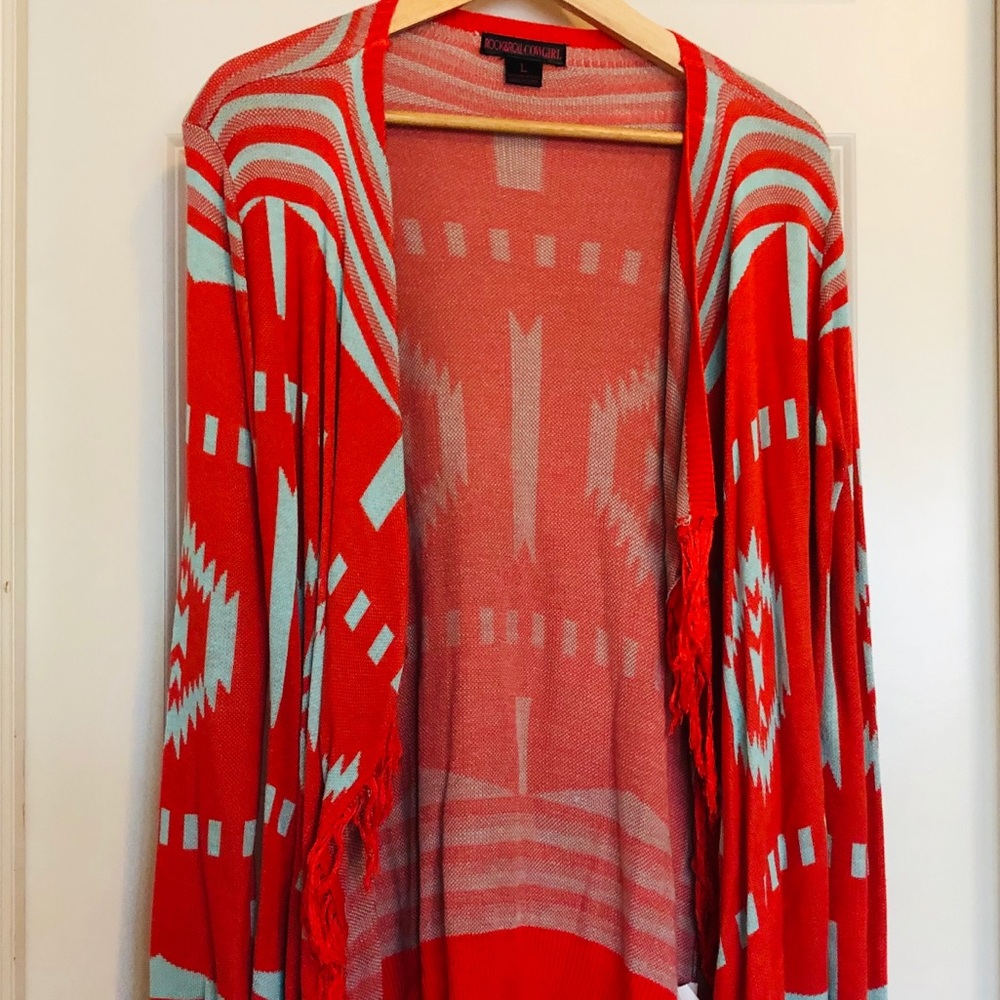 Open cardigan